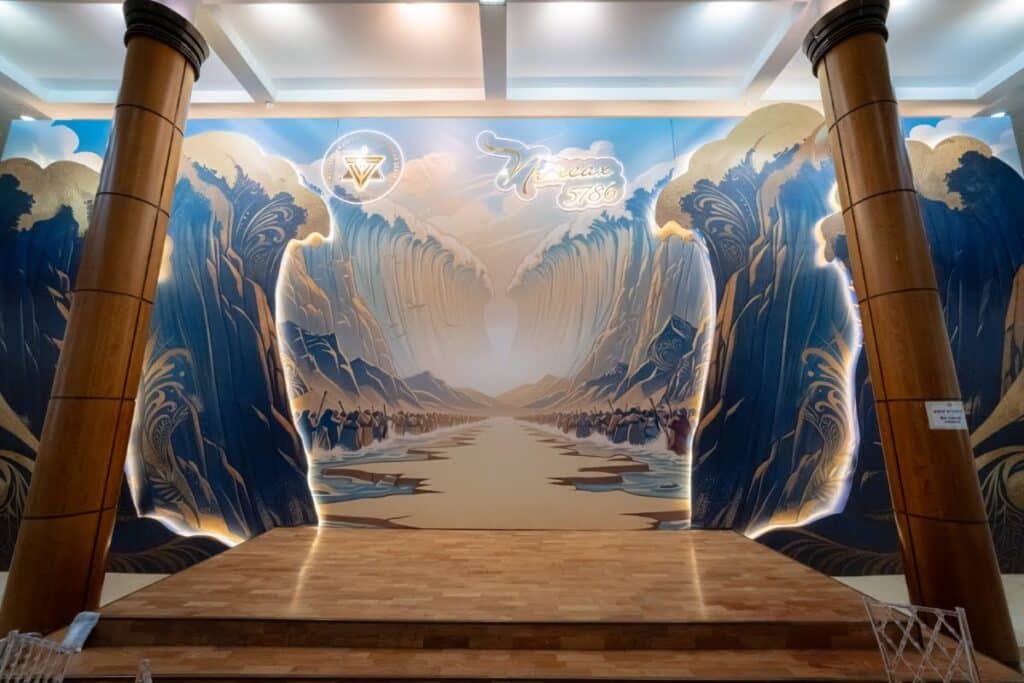 אלפים הסבו בלילי הסדר המפוארים במוסקבה