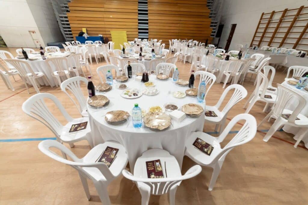 אלפים הסבו בלילי הסדר המפוארים במוסקבה