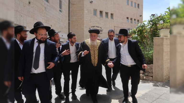 גלריה: האברכים ברמות התפלפלו עם הגרש"מ עמאר