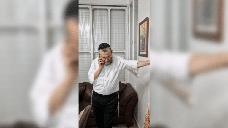 אחרי שחלונות ביתו נפגעו מנפילת טיל: נתניהו שוחח עם גפני