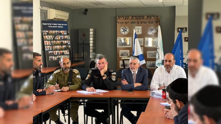 בכירי המשרד לשירותי דת וכוחות ההצלה והביטחון בסיור מקיף