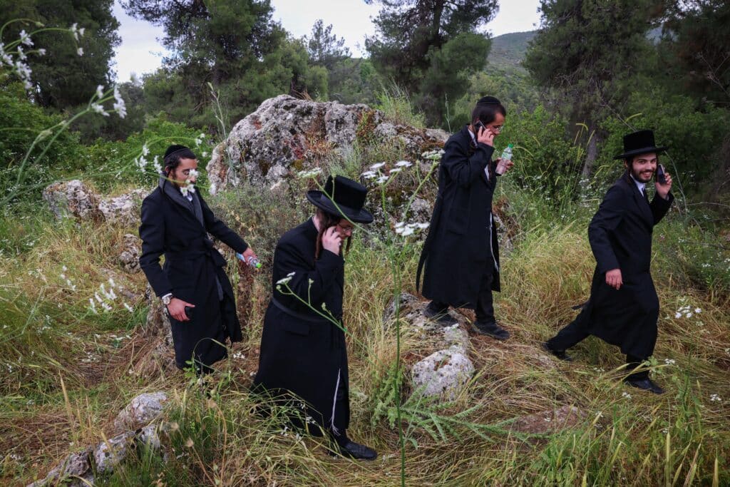 תיעוד: כך נראה מסע הרבבות לעבר ציון הרשב"י במירון