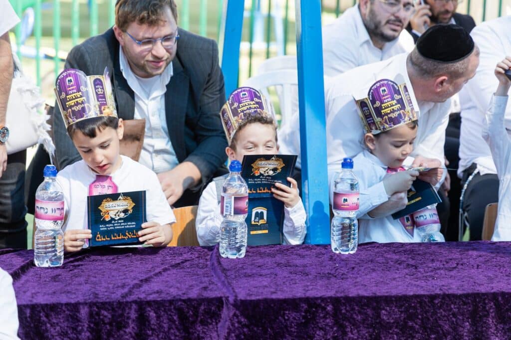 בקריית אתא חגגו את תחילת לימוד האותיות בגני הילדים