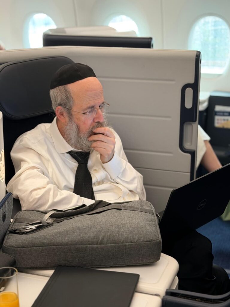מסע "קרן עולם התורה" נפתח: גדולי ישראל נחתו בסאו פאולו