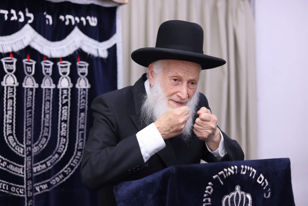 גלריה: השיחה המיוחדת של חבר המועצת לבחורי הישיבה