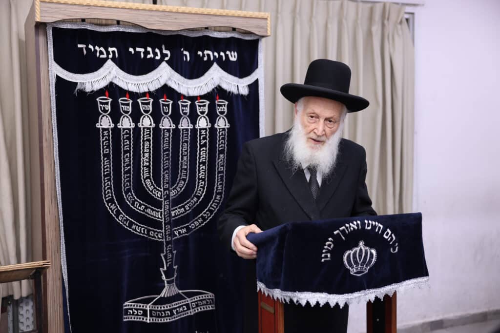גלריה: השיחה המיוחדת של חבר המועצת לבחורי הישיבה