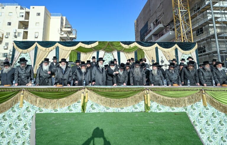 גלריה: אלפים השתתפו במעמד נדיר של פדיון פטר חמור