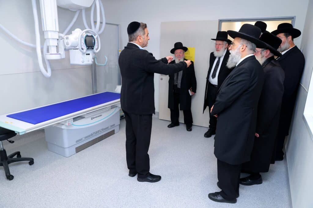מאוחדת חנכה את המוקד לרפואה דחופה במודיעין עילית במעמד כלל רבני העיר שליט"א