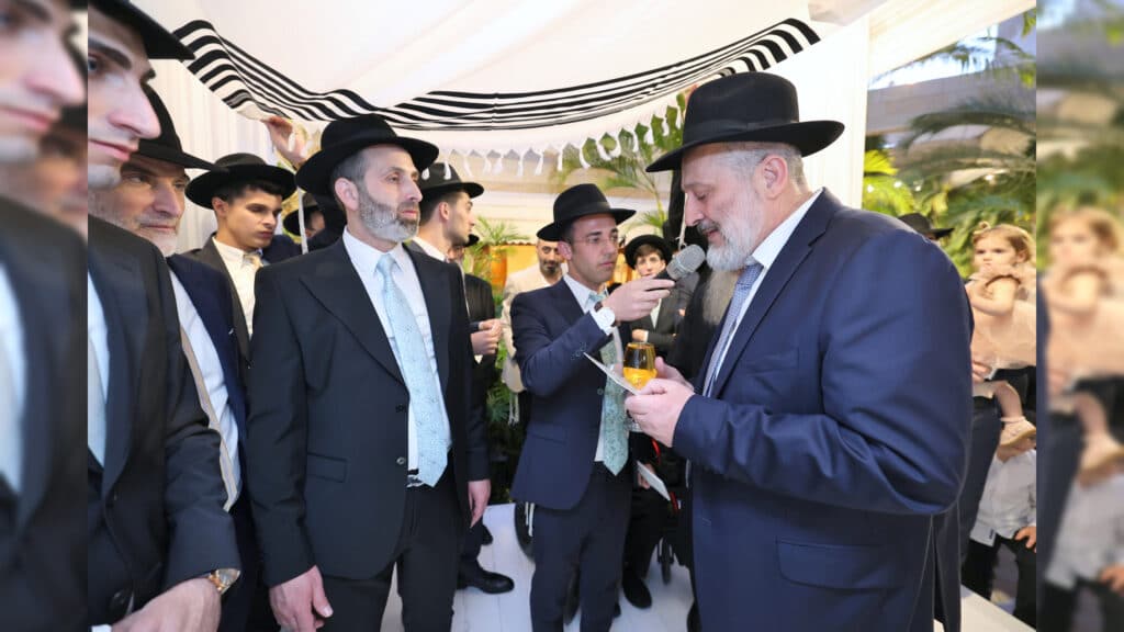 ראש עירית אלעד יהודה בוטבול השיא את בתו, כולם באו לברך
