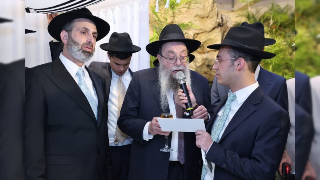 ראש עירית אלעד יהודה בוטבול השיא את בתו, כולם באו לברך