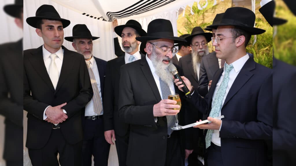 ראש עירית אלעד יהודה בוטבול השיא את בתו, כולם באו לברך