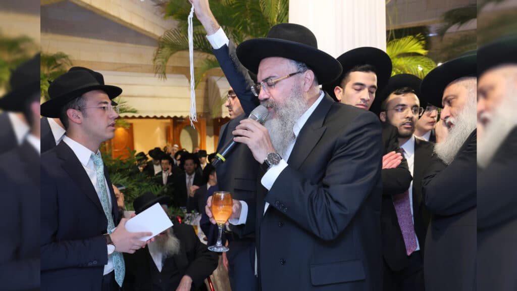 ראש עירית אלעד יהודה בוטבול השיא את בתו, כולם באו לברך