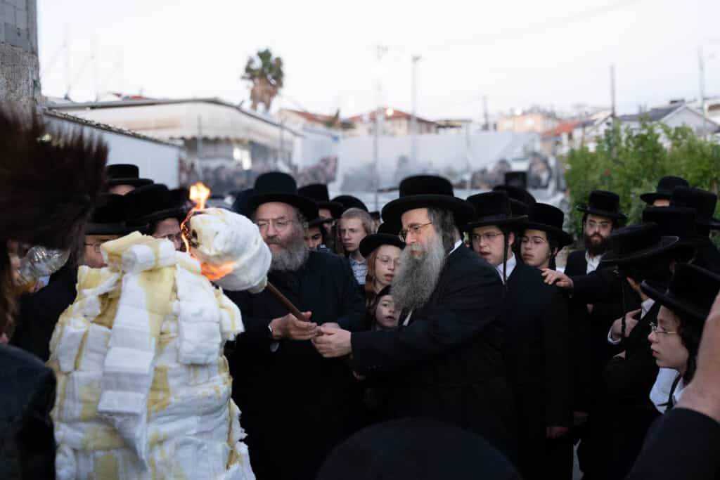 גלריה: מעמד ההדלקה של האדמו"ר מלעלוב בעיר טבריה