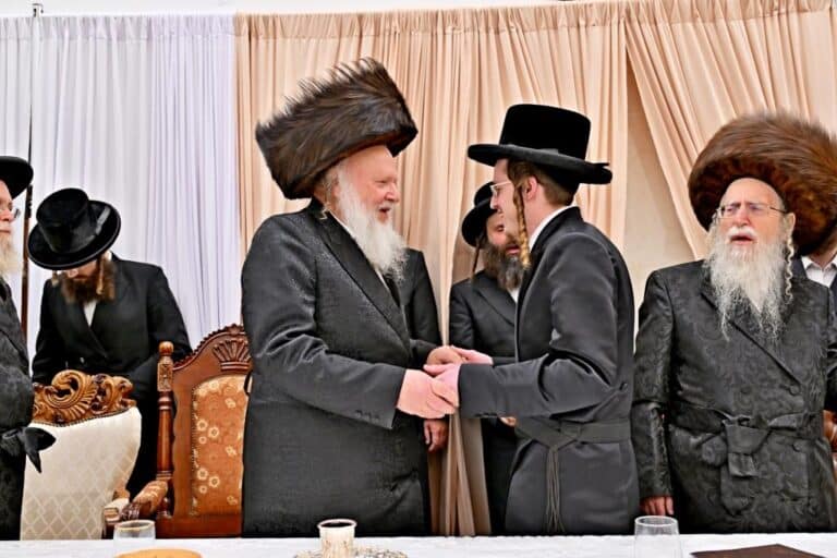 שמחת התנאים לנכדת כ"ק האדמו"ר מקאמארנא