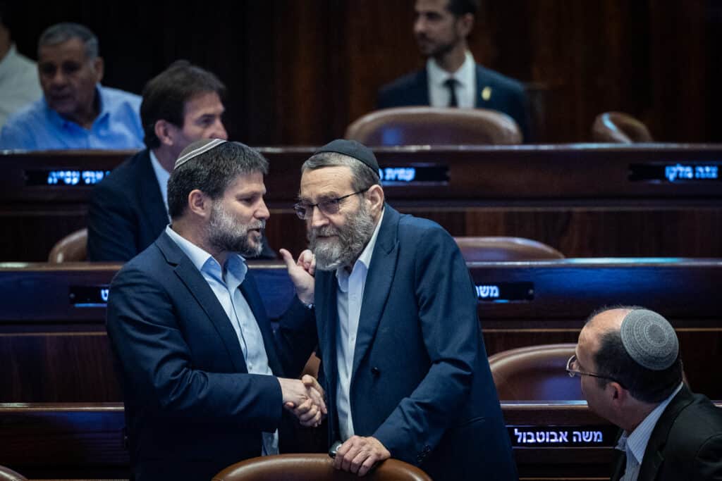 גפני בריאיון: "מאוכזב מהשותפות עם הליכוד והציונות הדתית"