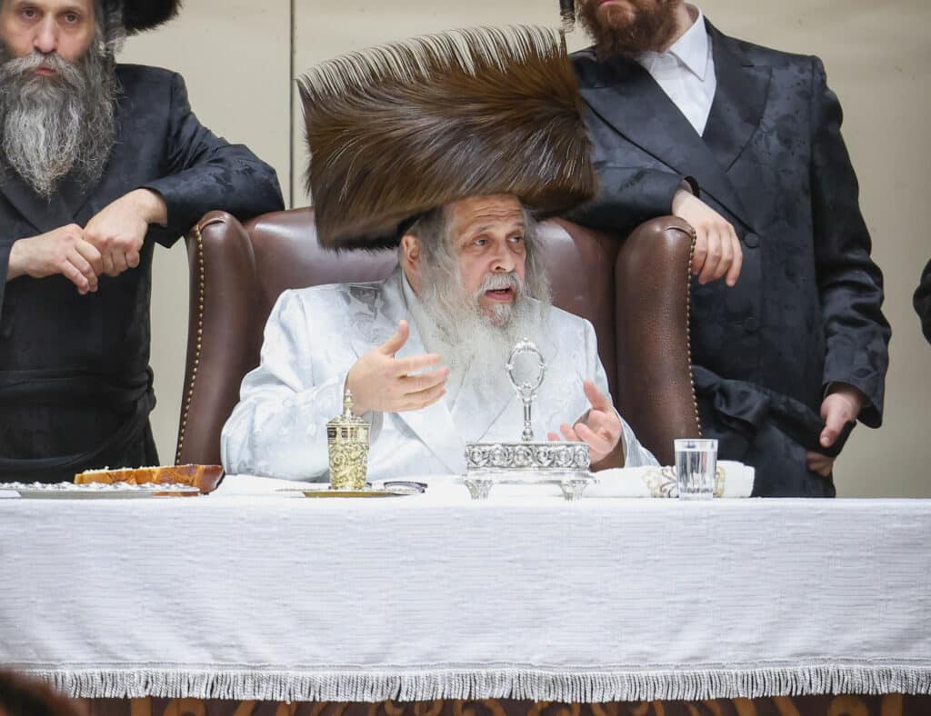 מעמד נעילת החג וברכת הרבי מסאמטר בויליאמסבורג