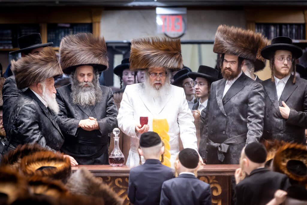 מעמד נעילת החג וברכת הרבי מסאמטר בויליאמסבורג