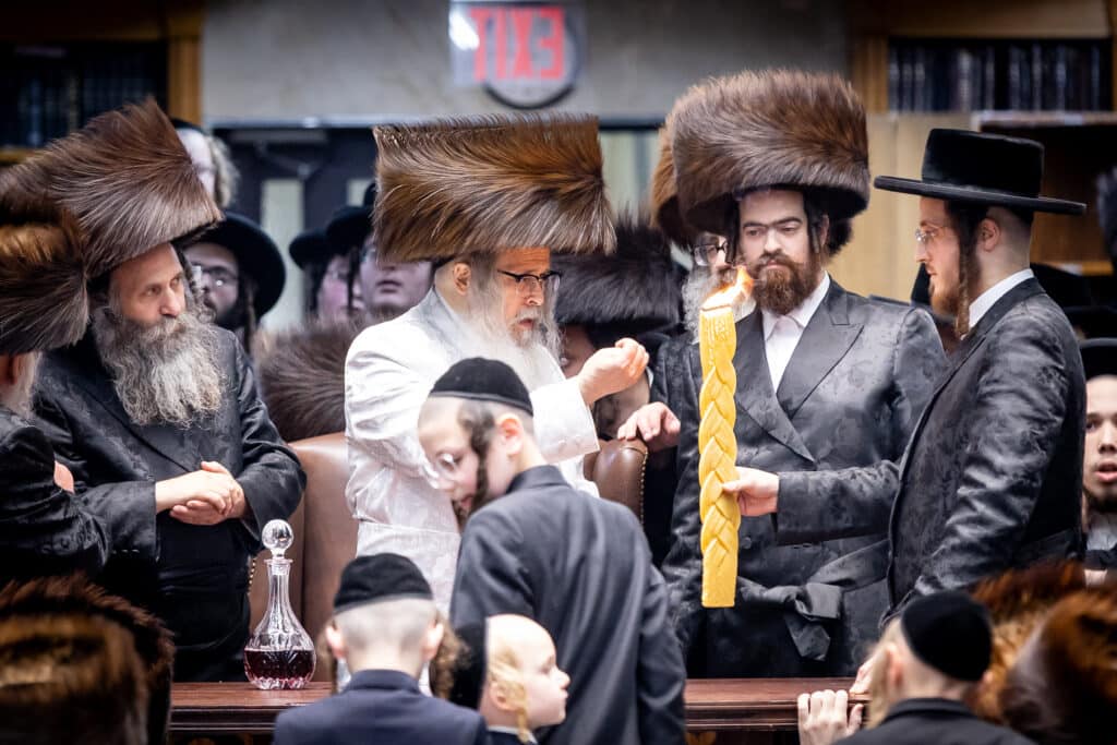 מעמד נעילת החג וברכת הרבי מסאמטר בויליאמסבורג
