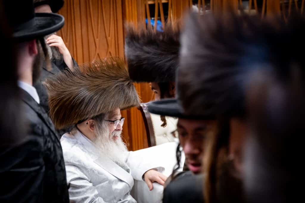 מעמד נעילת החג וברכת הרבי מסאמטר בויליאמסבורג