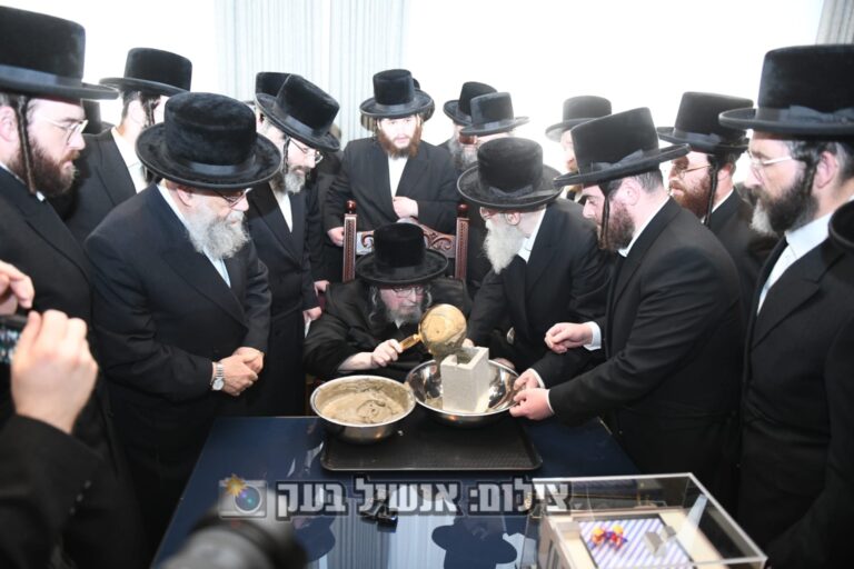 ב-20 מיליון דולר: הונחה אבן הפינה לתלמוד תורה במאנסי