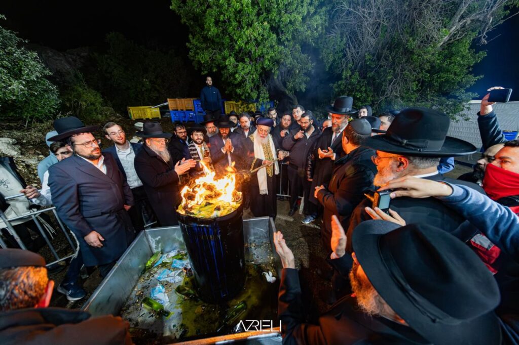 מעמד ההדלקה המרכזי בראשות הגרש"מ עמאר