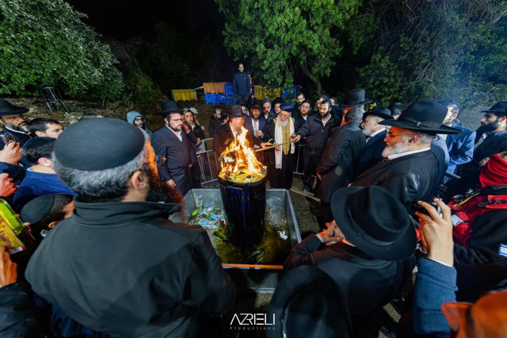 מעמד ההדלקה המרכזי בראשות הגרש"מ עמאר