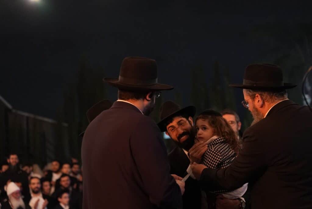 הגאון הינוקא הדליק את האבוקה והתבשר על הולדת בנו