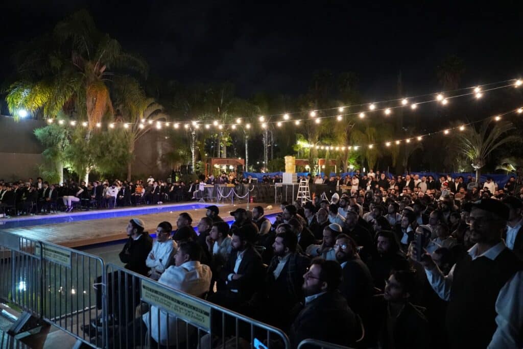 הגאון הינוקא הדליק את האבוקה והתבשר על הולדת בנו