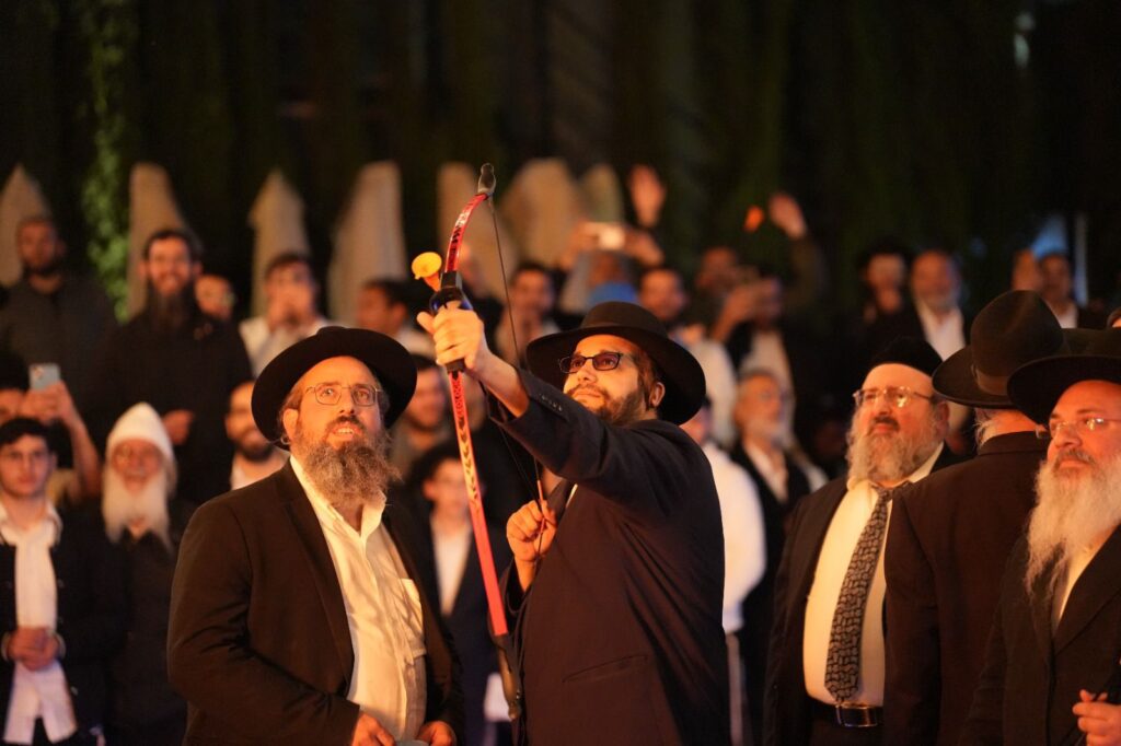 הגאון הינוקא הדליק את האבוקה והתבשר על הולדת בנו