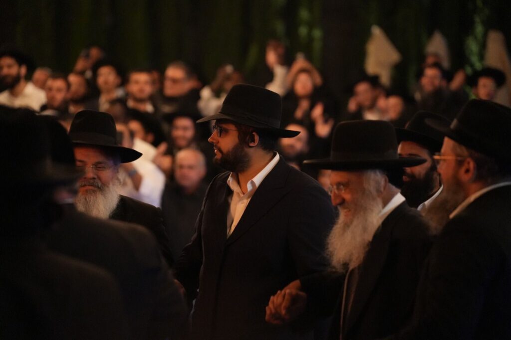 הגאון הינוקא הדליק את האבוקה והתבשר על הולדת בנו