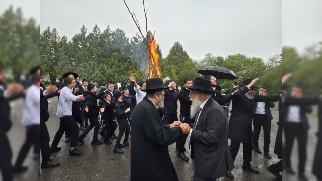 רגע השיא: הפוסק הליטאי ריגש את הקהילה המקומית בפריז