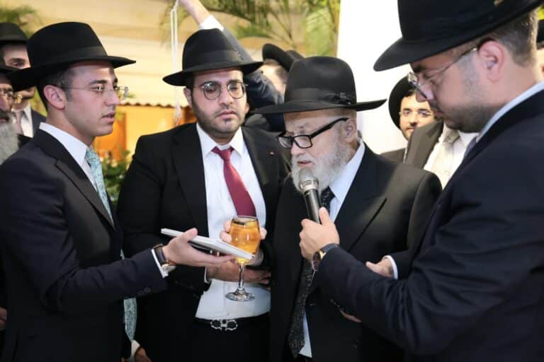 טרגדיה: ראש הכולל התמוטט ונפטר בפתאומיות בחתונת נכדו