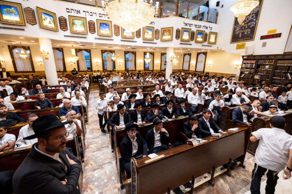 הר חומה: תלמידי הת"ת סיימו את ש"ס המשניות במעמד מרגש