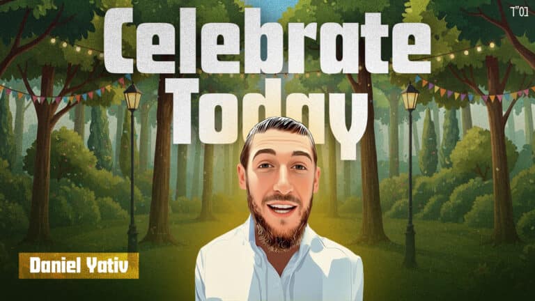 דניאל יטיב מפתיע עם סינגל חדש: "Celebrate Today"