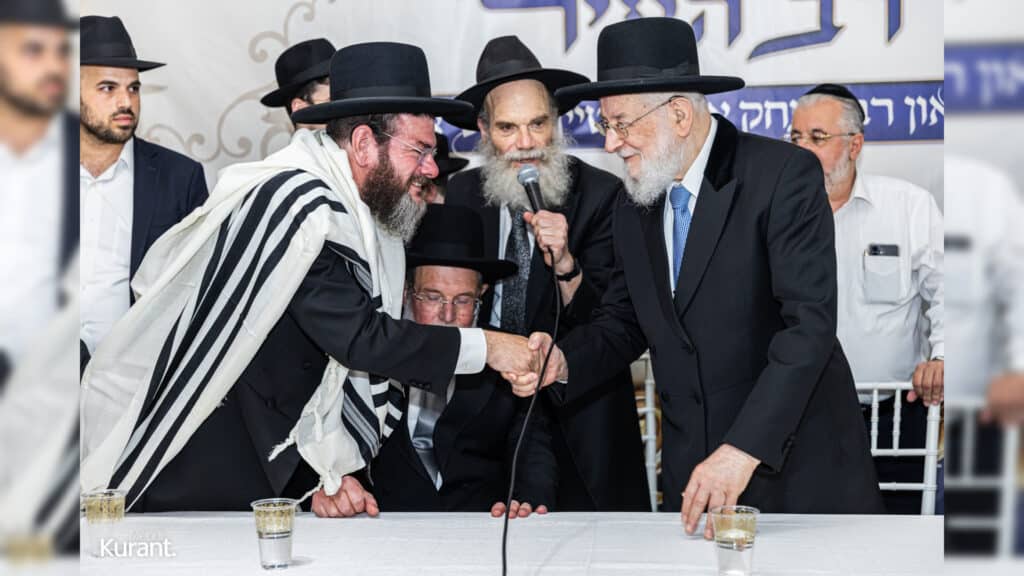 הרב אדלשטיין הוכתר לרב העיר בטקס מרגש