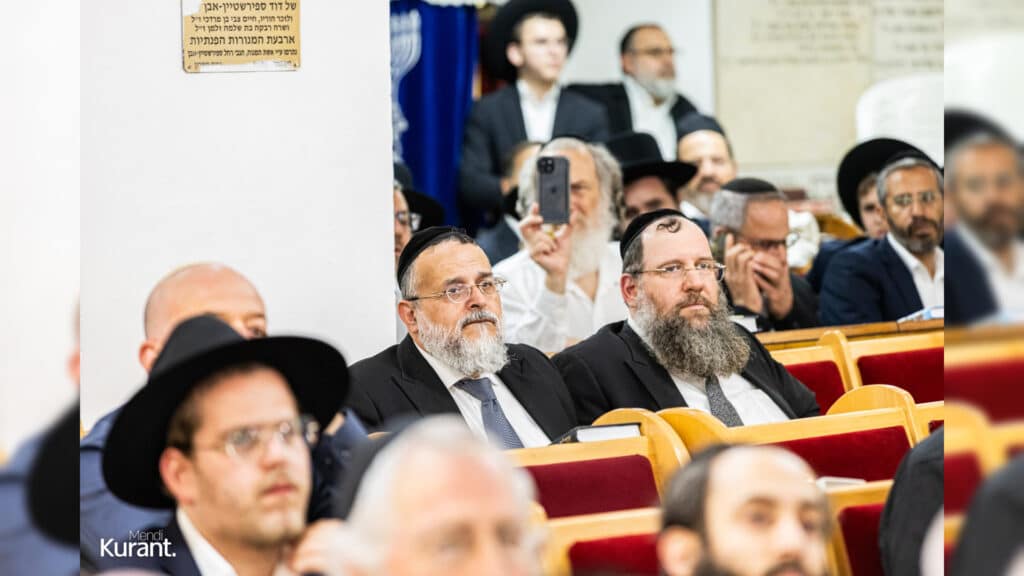 הרב אדלשטיין הוכתר לרב העיר בטקס מרגש