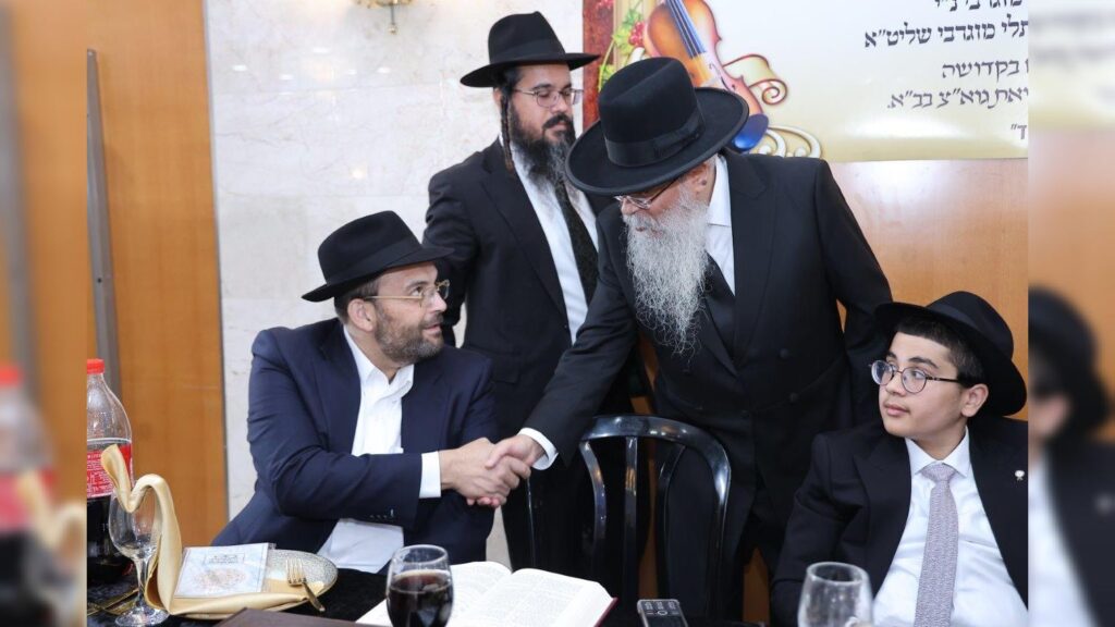 גלריה: שמחת הבר מצווה לנין חבר מועצת חכמי התורה