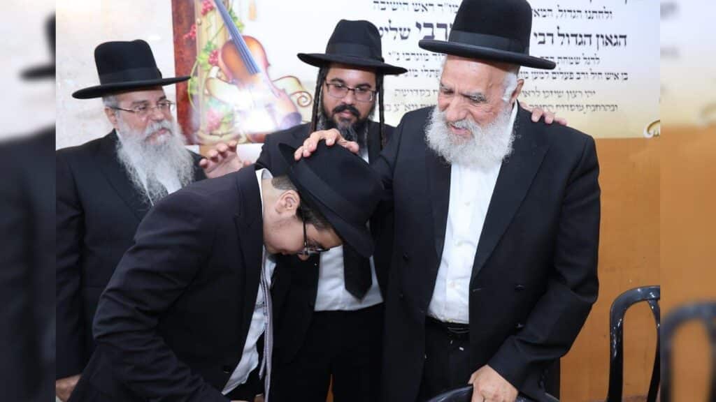 גלריה: שמחת הבר מצווה לנין חבר מועצת חכמי התורה