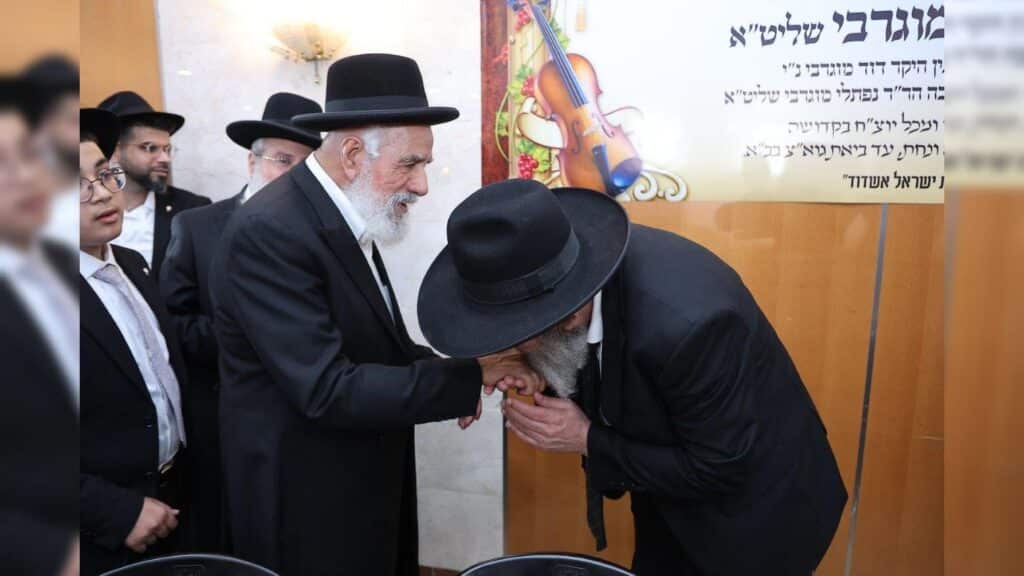 גלריה: שמחת הבר מצווה לנין חבר מועצת חכמי התורה