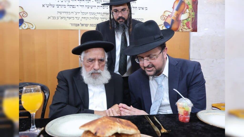 גלריה: שמחת הבר מצווה לנין חבר מועצת חכמי התורה