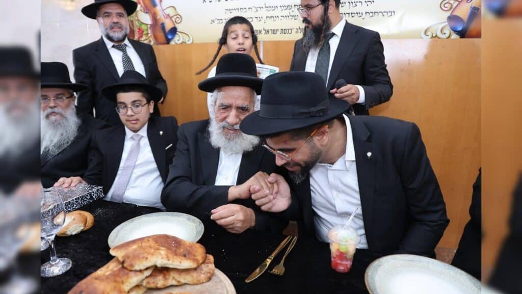 גלריה: שמחת הבר מצווה לנין חבר מועצת חכמי התורה