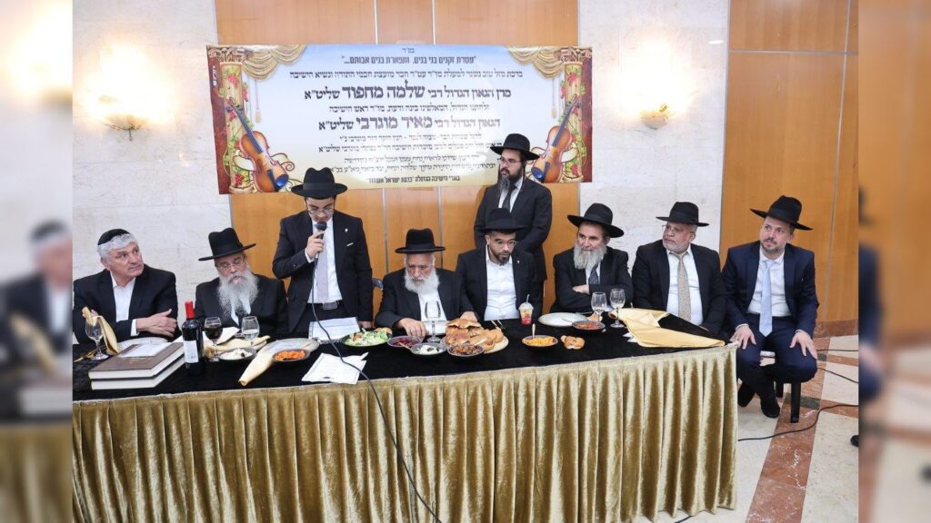 גלריה: שמחת הבר מצווה לנין חבר מועצת חכמי התורה