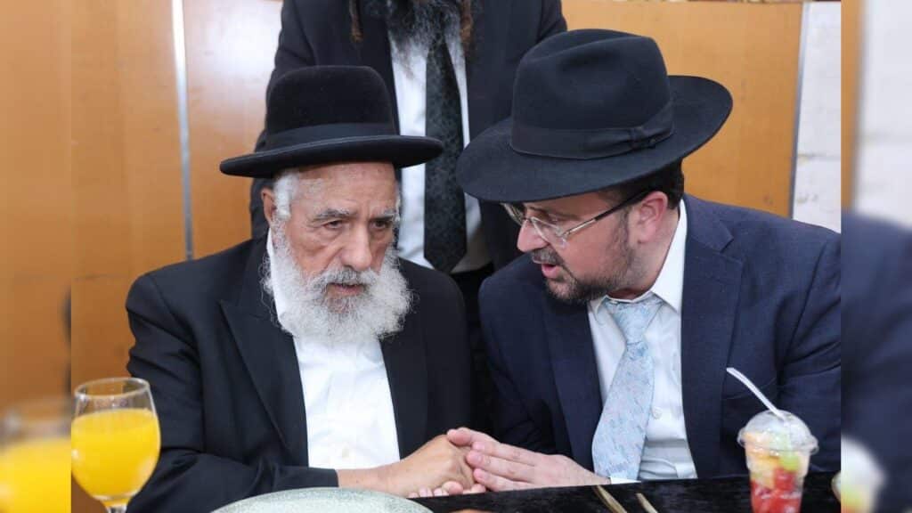 גלריה: שמחת הבר מצווה לנין חבר מועצת חכמי התורה