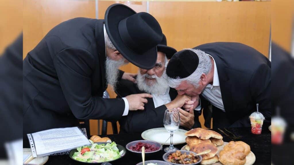 גלריה: שמחת הבר מצווה לנין חבר מועצת חכמי התורה