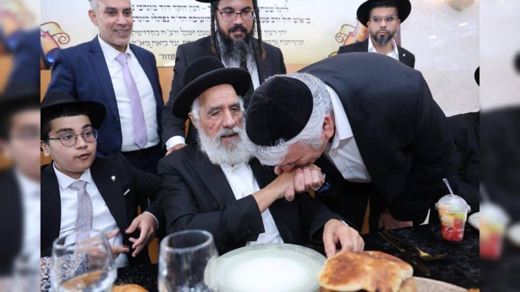 גלריה: שמחת הבר מצווה לנין חבר מועצת חכמי התורה