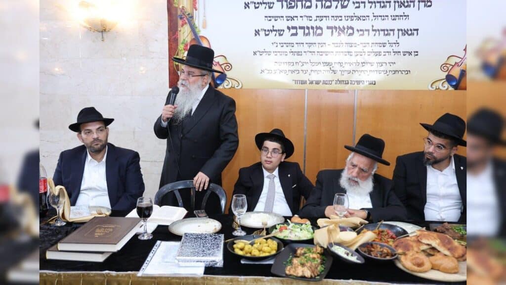 גלריה: שמחת הבר מצווה לנין חבר מועצת חכמי התורה