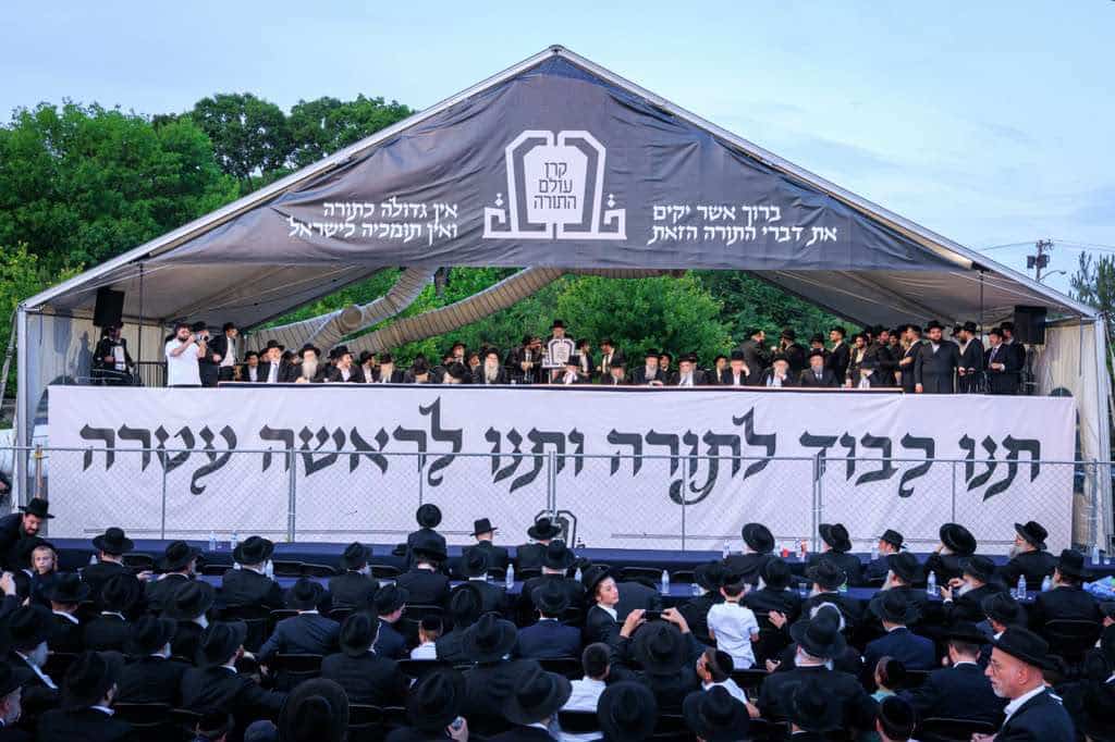 תיעוד: רבבות יהודי ליקווד קיבלו את פני מרן הגר"ד לנדו