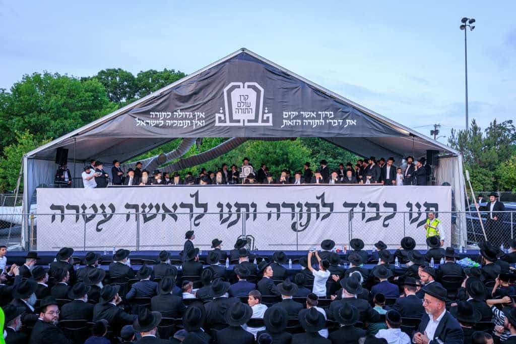 תיעוד: רבבות יהודי ליקווד קיבלו את פני מרן הגר"ד לנדו