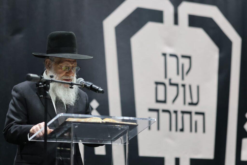 בריתחא עם רבי דב: אלפים פתחו את מסע הצלת עולם התורה