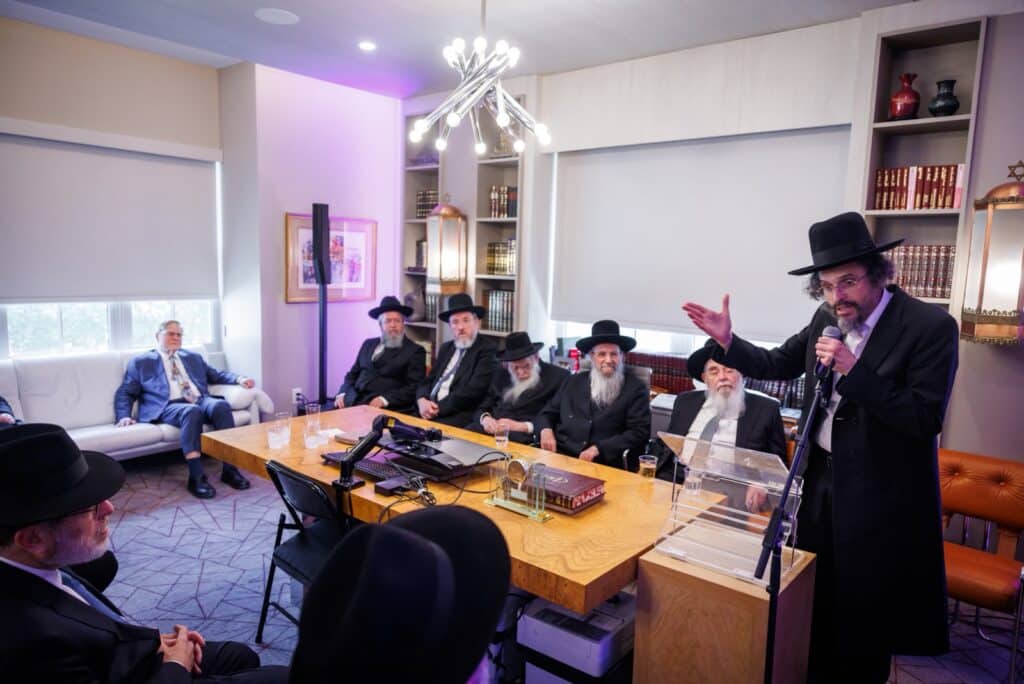 בריתחא עם רבי דב: אלפים פתחו את מסע הצלת עולם התורה